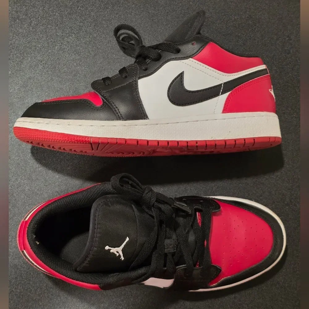 Air Jordan Low Bred Toe